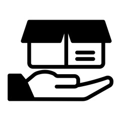 Loyalty Program Package Present Icon from Customer Assessment Collection (Mixed style)