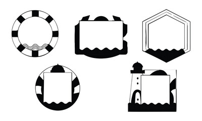 Coat of arms of the world icon set vector illustration design