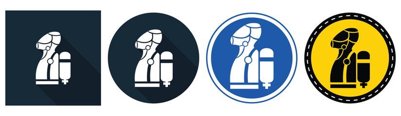 Modern Robot Technology Icon Set for Innovation and Engineering Contexts