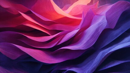 Obraz premium Colorful paper layers create a vibrant background for artistic designs