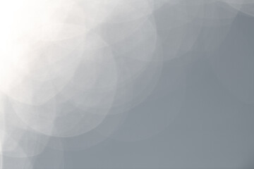 グレー背景の玉ボケ	