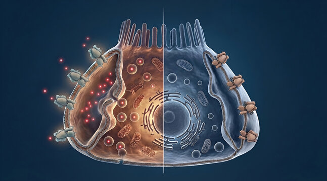 Gastric Parietal Cell Before and After Proton Pump Inhibitor (PPI) Treatment
