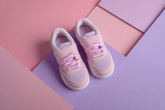 Modern Baby Sport Shoes Product Photography