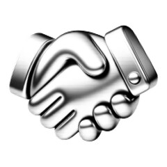 Handshake vintage y2k halftone art, unity gesture stipple brutalist retro vector png with transparent background, classic 2000s aesthetic photocopy effect tattoo