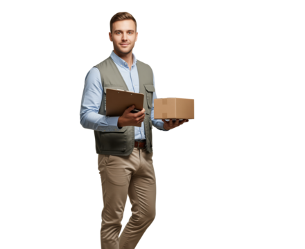 Logistics coordinator managing parcel handoff and delivery paperwork to streamline last mile shipping operations while supporting courier training materials, reliability dashboards plus audit reports