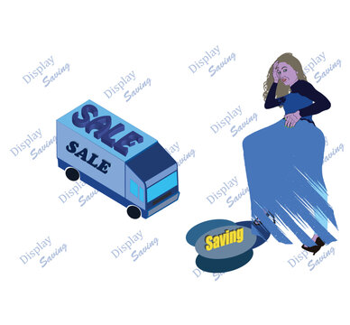 The car offers a new light blue and white.ai