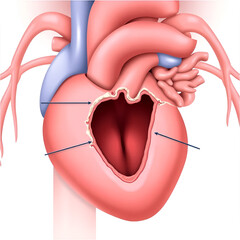 Illustration of the Interventricular Foramen