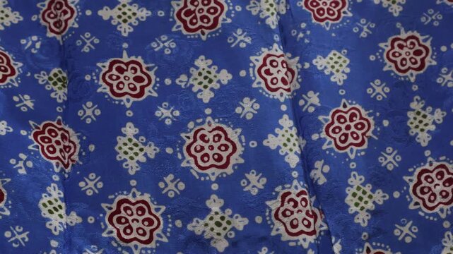 batik jambi fro indonesia very colourfull