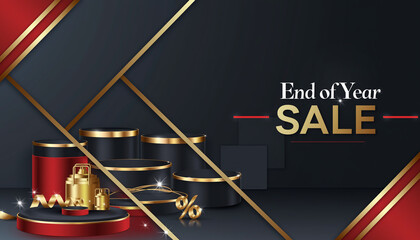 End of Year Sale Promotion.