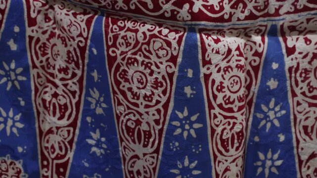 batik jambi fro indonesia very colourfull