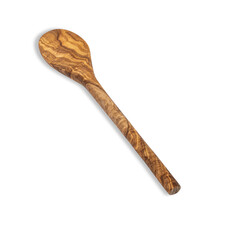 Wooden spoon for food. Kitchen utensils made of wood.