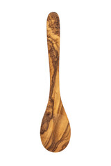 Wooden spoon for food. Kitchen utensils made of wood.