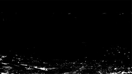 Distressed Monochrome Landscape Texture Overlay for Artistic and Grunge Effects