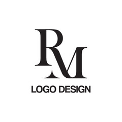 rm classic logo design template
