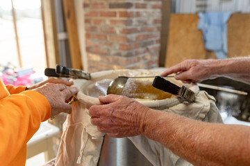 Cane Syrup freshly bottled