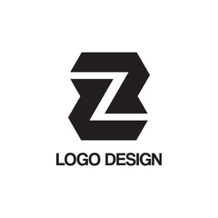 z modern logo design template