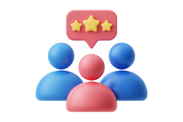 Teamwork success with top rating, collaborative effort shines, customer satisfaction celebrated, team achievement recognized with stars, stellar performance icon