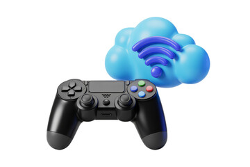 Immersive gaming experience with wireless controller and cloud connectivity, unlocking endless entertainment possibilities and seamless gameplay wherever you go