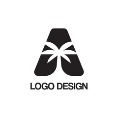a tree logo design template