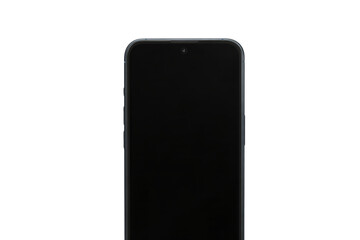 Naklejka premium Sleek mobile device with blank screen for your app or website, a modern communication tool ready for your creative needs and technology concepts