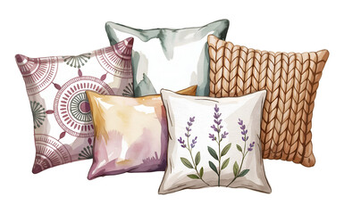 Artistic Variety of Cozy Home Pillows