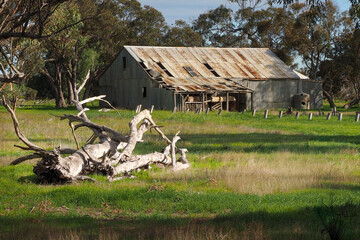 Old Australian Barn