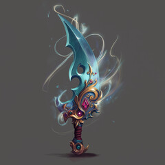 The game asset and game background isolation, video game, slot game asset, mobile game asset, casino element, Illustration