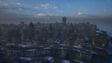 ひとひらの冬景色