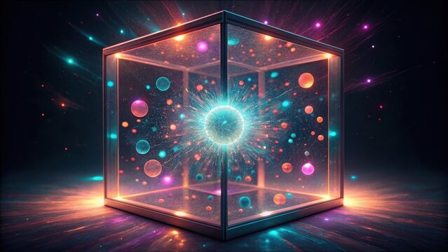 Quantum Chamber with Photons and Light Particles in Digital Space