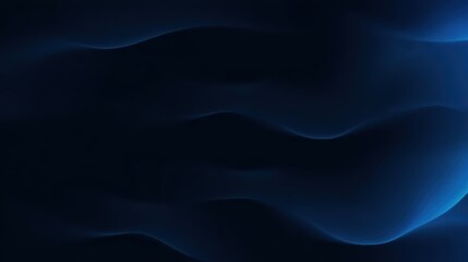 Futuristic black and blue abstract background, ideal for technology themes, minimalist designs, and banner applications.