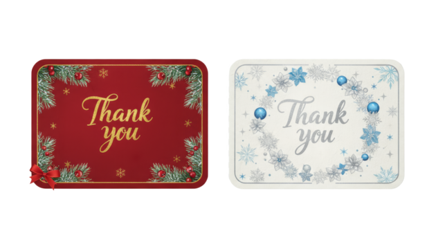 メッセージカードThank You 2種類