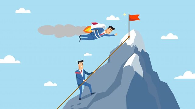 the difference between an heir and pioneer, comparison technology and manual, hard work versus smart work in achieving goals