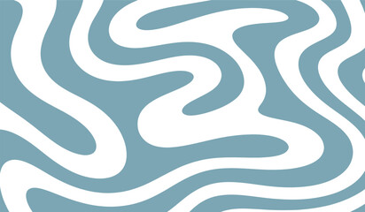 Blue wavy pattern background vector – abstract ripple water wave design for ocean, sea, fluid, movement, or modern minimal illustration