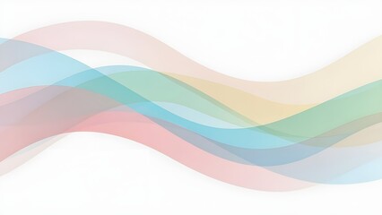 Abstract colorful background vector illustration featuring a flowing, vibrant rainbow wave pattern design perfect for modern banner, wallpaper, or backdrop templates