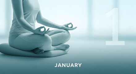 New Year Yoga Embracing January with Mindfulness and Serenity