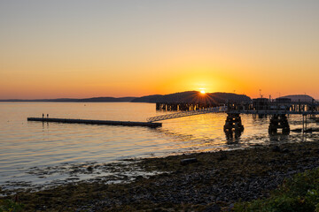 Sunset in Bar Harbor