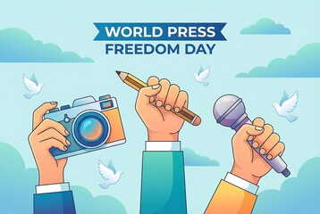 Global Press Freedom Day Graphic Support Independent Journalism