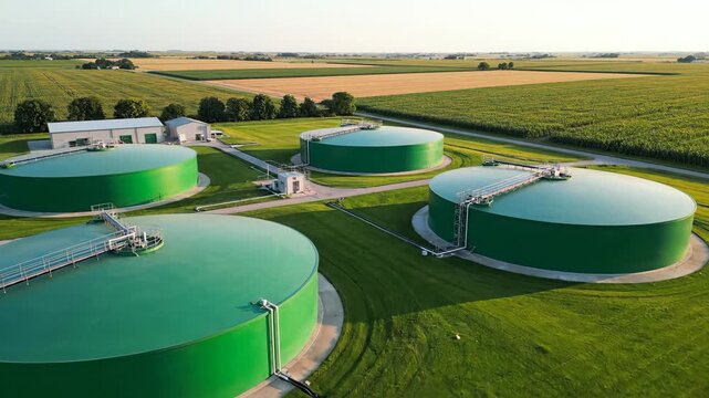 Anaerobic Digestion Plant in Iowa: Sustainable Energy and Green Technology Innovation