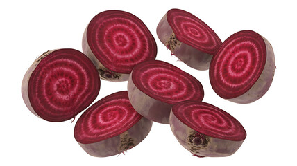 Vibrant sliced beets offer a fresh and healthy culinary experience for salads and gourmet creations, a delicious addition to meals