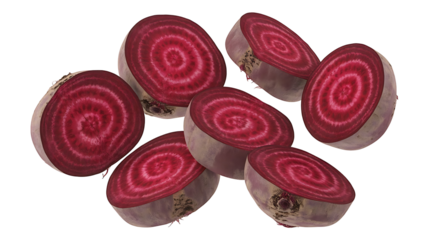 Vibrant sliced beets offer a fresh and healthy culinary experience for salads and gourmet creations, a delicious addition to meals
