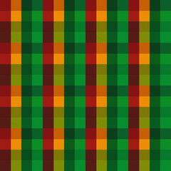 seamless green plaid pattern,