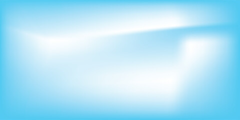 Sky Blue Gradient Vector Background. Abstract Light Blue Gradation Background. Soft Gradient Texture Banner Template. Modern Luxury Backdrop.