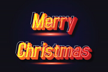 Merry Christmas baubles background