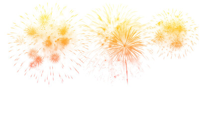 Obraz premium Sparkling, colorful fireworks explosion. New Year's fireworks explosion 2026