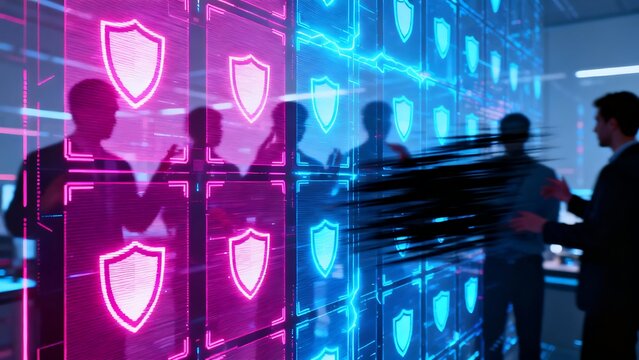 Generative AI securing digital perimeters from threats.