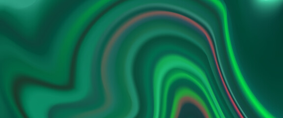 Vibrant abstract vector background with flowing neon green, red, and purple waves, creating a dynamic, modern, and futuristic fluid gradient design.