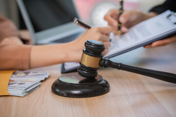 A professional attorney who reviews legal documents, provides fair advice, and strategic guidance in formal court matters, contracts, judgments, partnerships, rights, and powers.