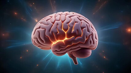 3d rendered illustration of a brain - Powered by Adobe