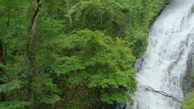 奥日光名瀑三滝 湯滝 Yutaki Falls, one of the three famous waterfalls in Oku-Nikko