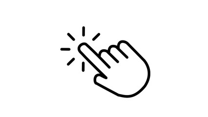 vector hand icon